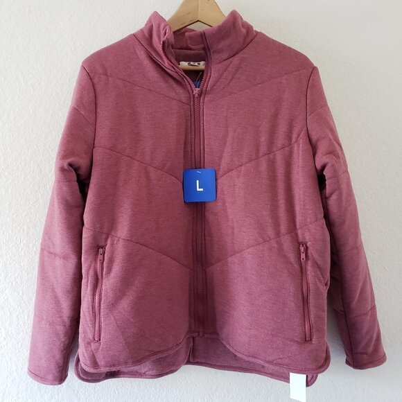 NWT - Three Dots Red Ladies' Knit Jacket - Size L - Picture 1 of 2